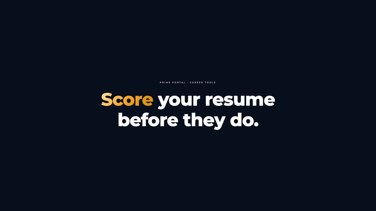 Using the Resume Builder